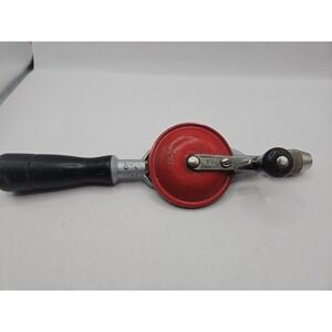Vintage Craftsman 9-4230 Hand Drill Crank Eggbeater Made In USA w/ Bit Compartmt